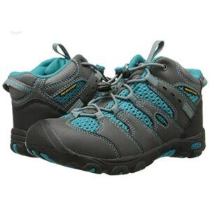 Keen Kids Hiking Boots Blue Size 4 EUC